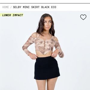 Princess Polly mini skirt